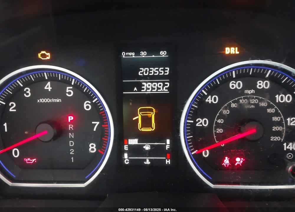 2009 HONDA CR-V LX VIN: JHLRE48319C024837