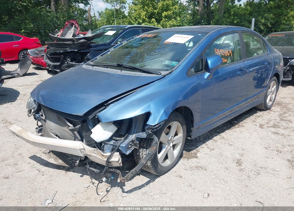 2008 HONDA CIVIC EX VIN: 1HGFA15898L080535