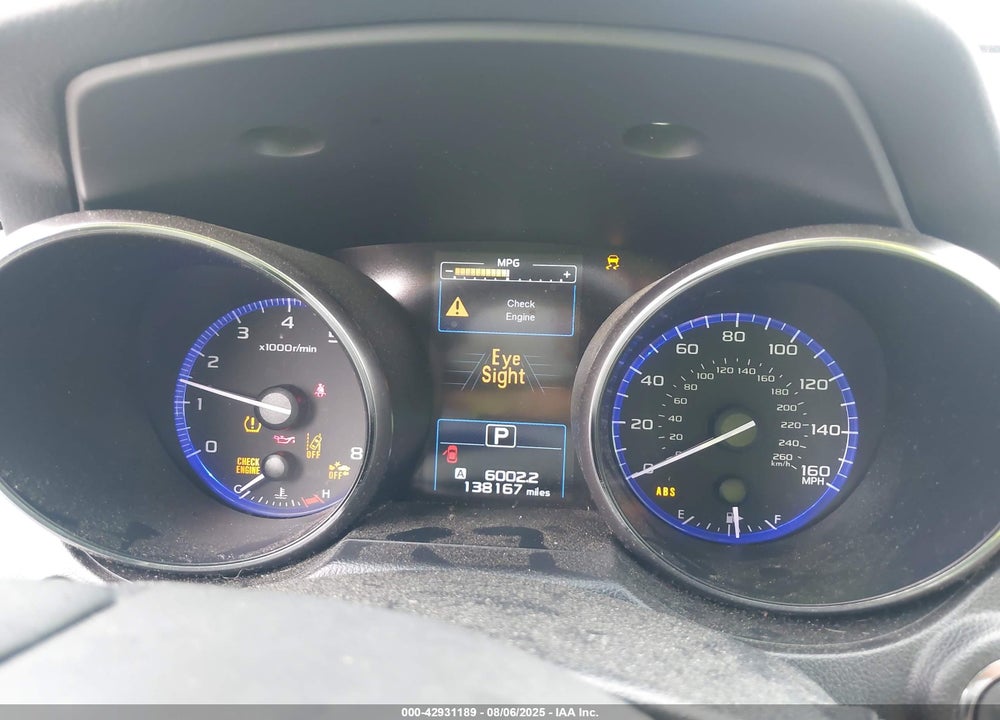2015 SUBARU OUTBACK VIN: 4S4BSENC8F3332774