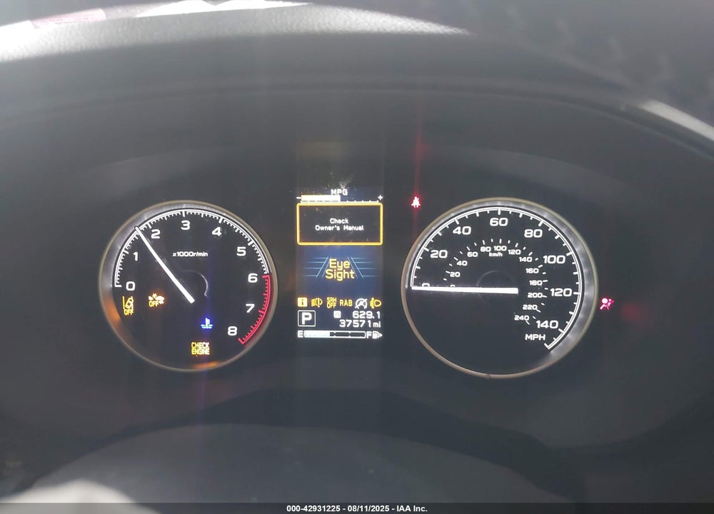 2020 SUBARU FORESTER LIMITED VIN: JF2SKAUC8LH545853