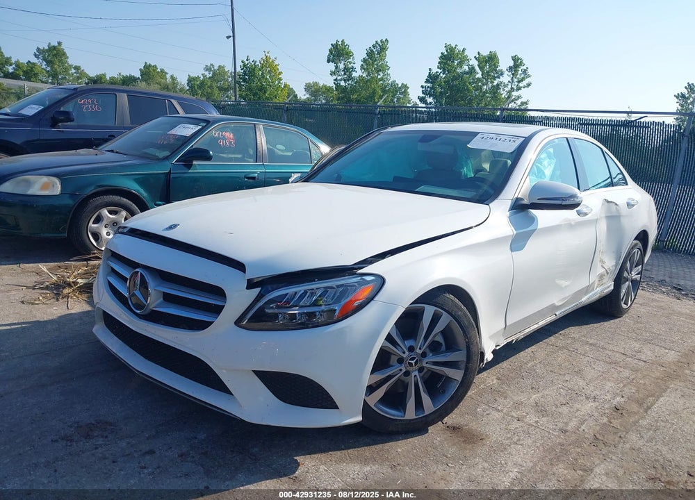 2020 MERCEDES-BENZ C CLASS VIN: W1KWF8EB3LR581100