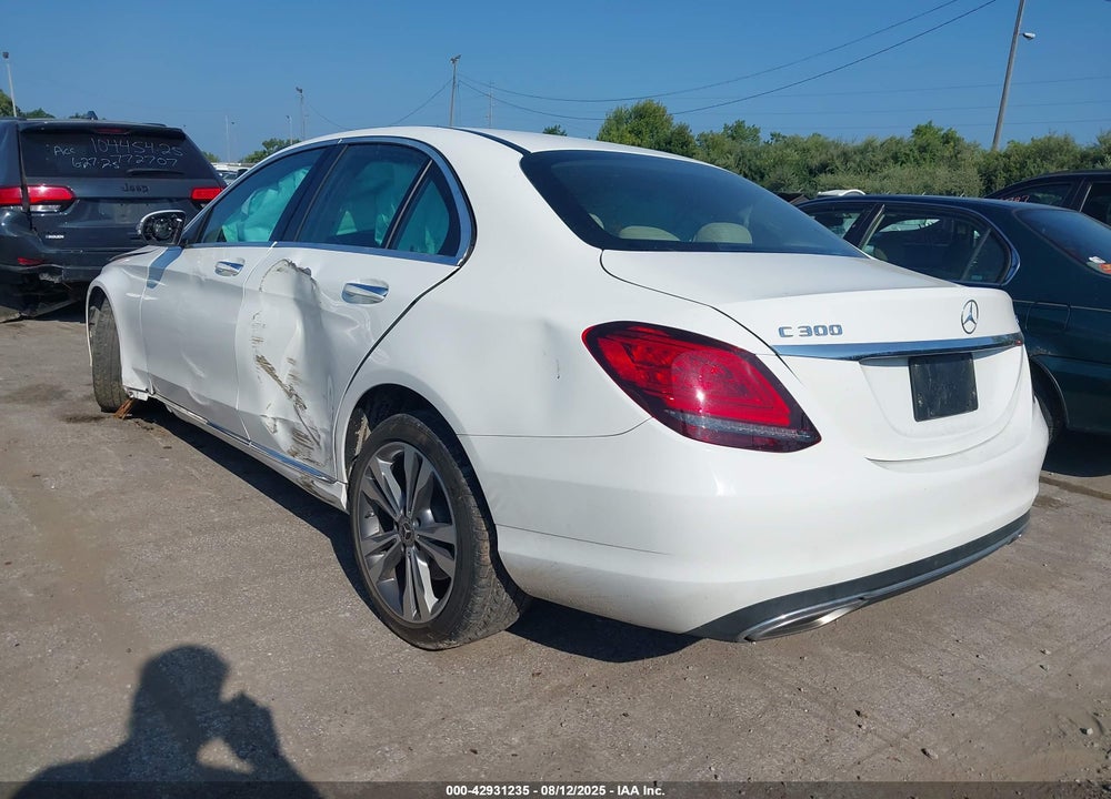 2020 MERCEDES-BENZ C CLASS VIN: W1KWF8EB3LR581100