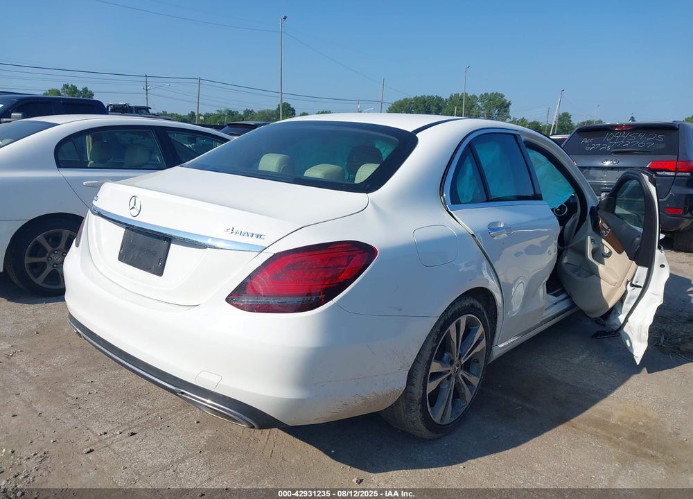 2020 MERCEDES-BENZ C CLASS VIN: W1KWF8EB3LR581100