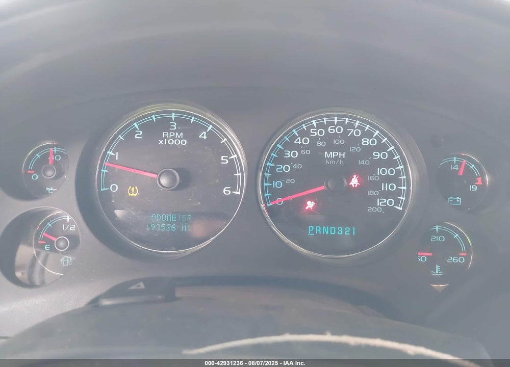 2007 CHEVROLET SILVERADO 1500 LTZ VIN: 2GCFK13Y771667948
