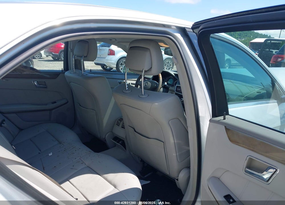 2011 MERCEDES-BENZ E-CLASS VIN: WDDHF5GB2BA287639
