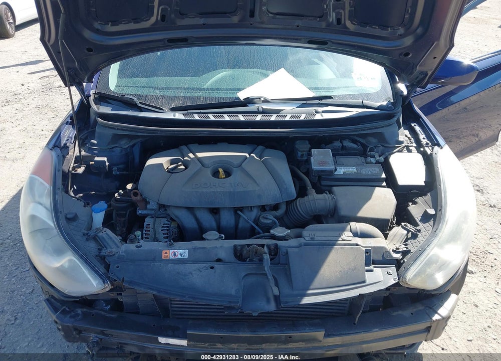2013 HYUNDAI ELANTRA VIN: 5NPDH4AE9DH244637