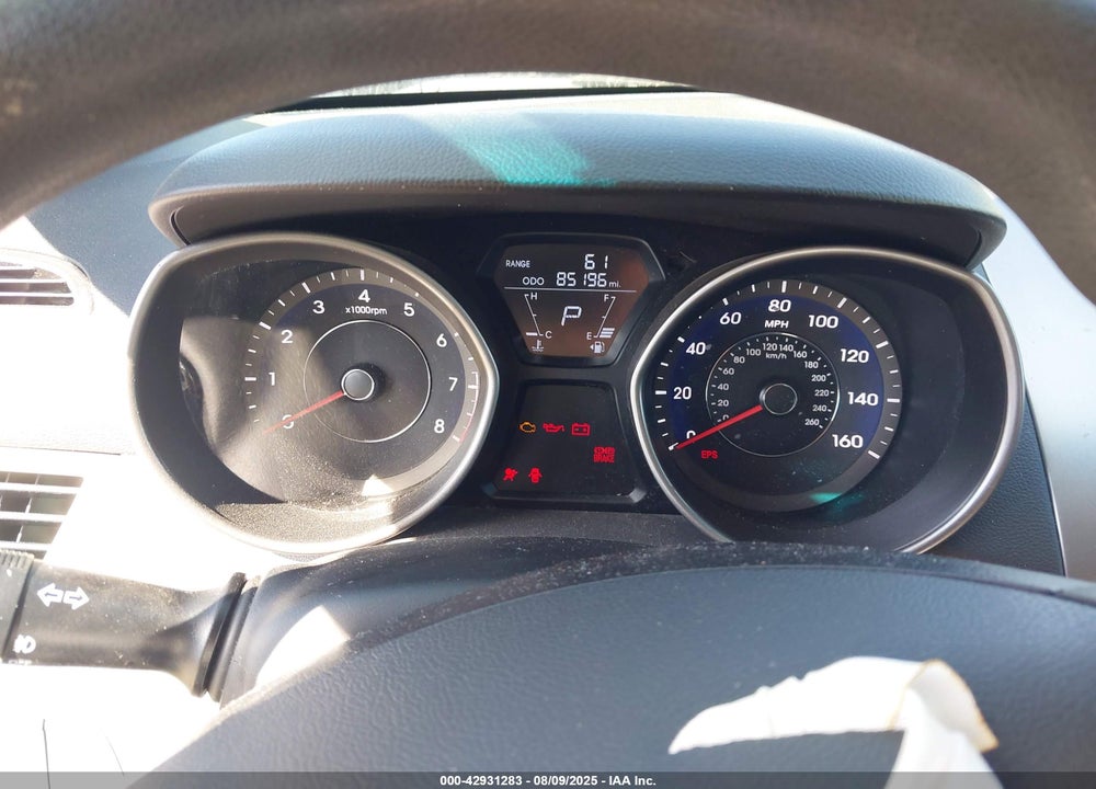2013 HYUNDAI ELANTRA VIN: 5NPDH4AE9DH244637
