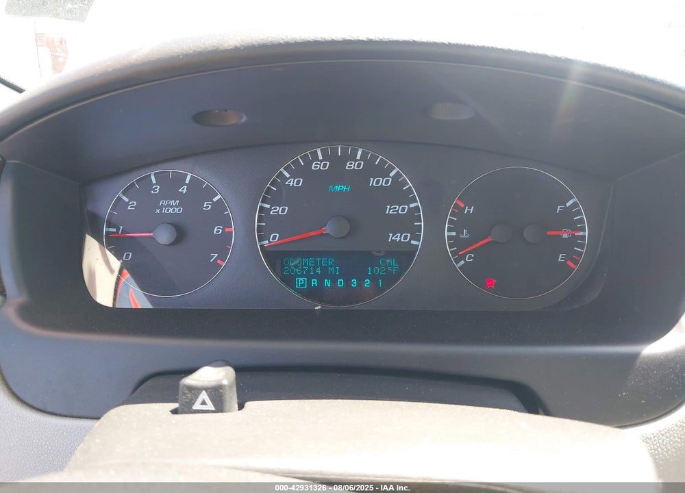 2006 CHEVROLET IMPALA LTZ VIN: 2G1WU581469195987