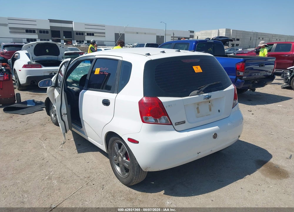 2005 CHEVROLET AVEO SPECIAL VALUE VIN: KL1TD62695B398186