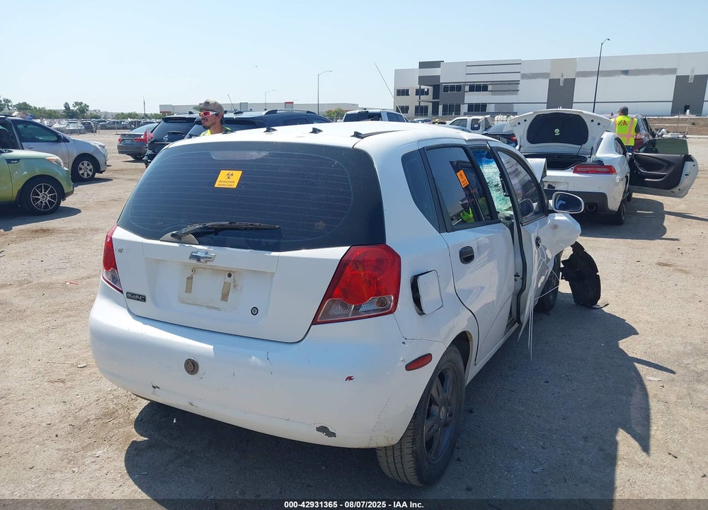 2005 CHEVROLET AVEO SPECIAL VALUE VIN: KL1TD62695B398186