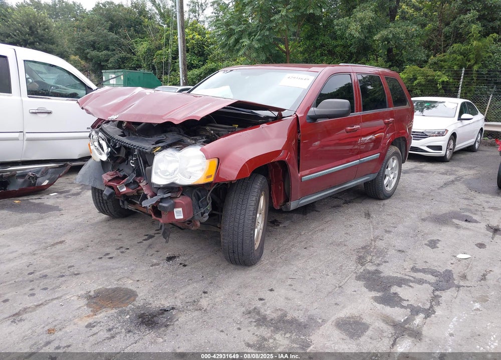 2008 JEEP GRAND CHEROKEE LAREDO VIN: 1J8GS48K38C221679