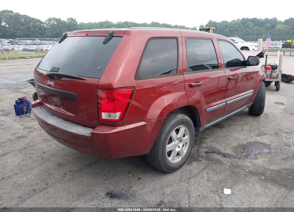 2008 JEEP GRAND CHEROKEE LAREDO VIN: 1J8GS48K38C221679