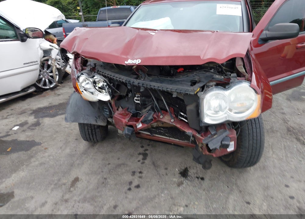 2008 JEEP GRAND CHEROKEE LAREDO VIN: 1J8GS48K38C221679