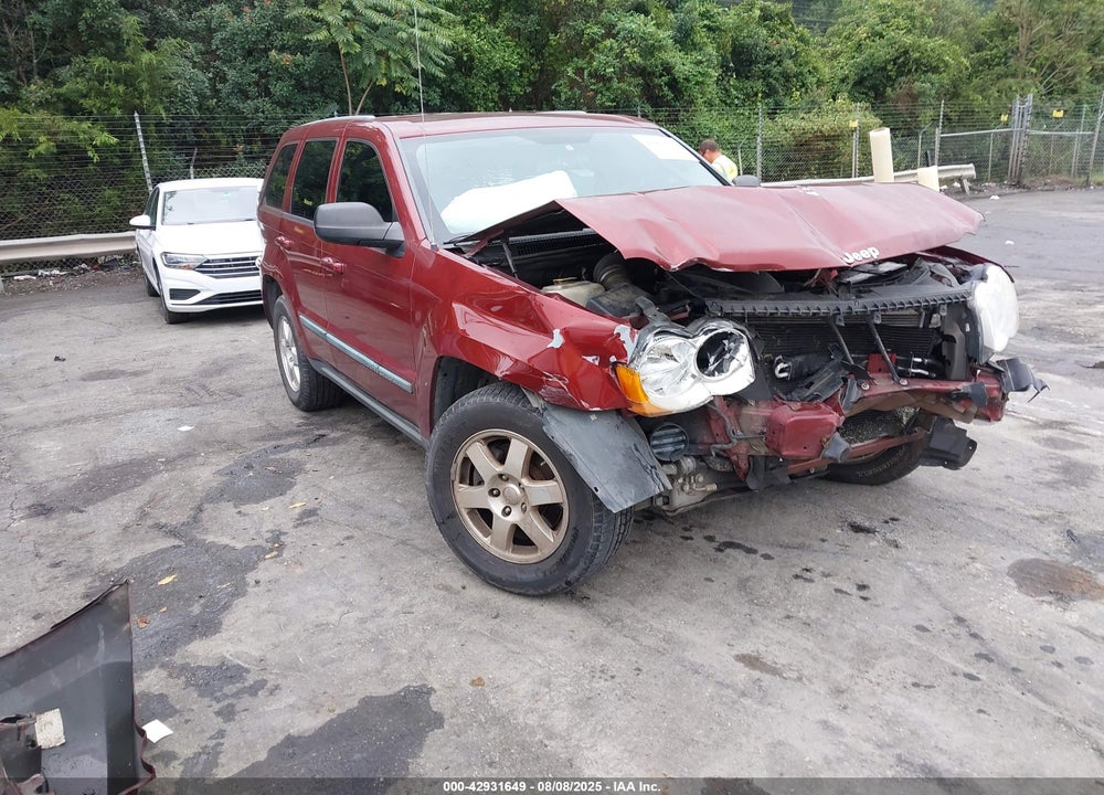 2008 JEEP GRAND CHEROKEE LAREDO VIN: 1J8GS48K38C221679