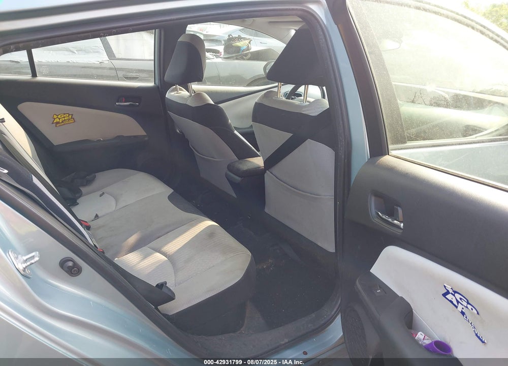 2017 TOYOTA PRIUS VIN: JTDKARFU0H3544433