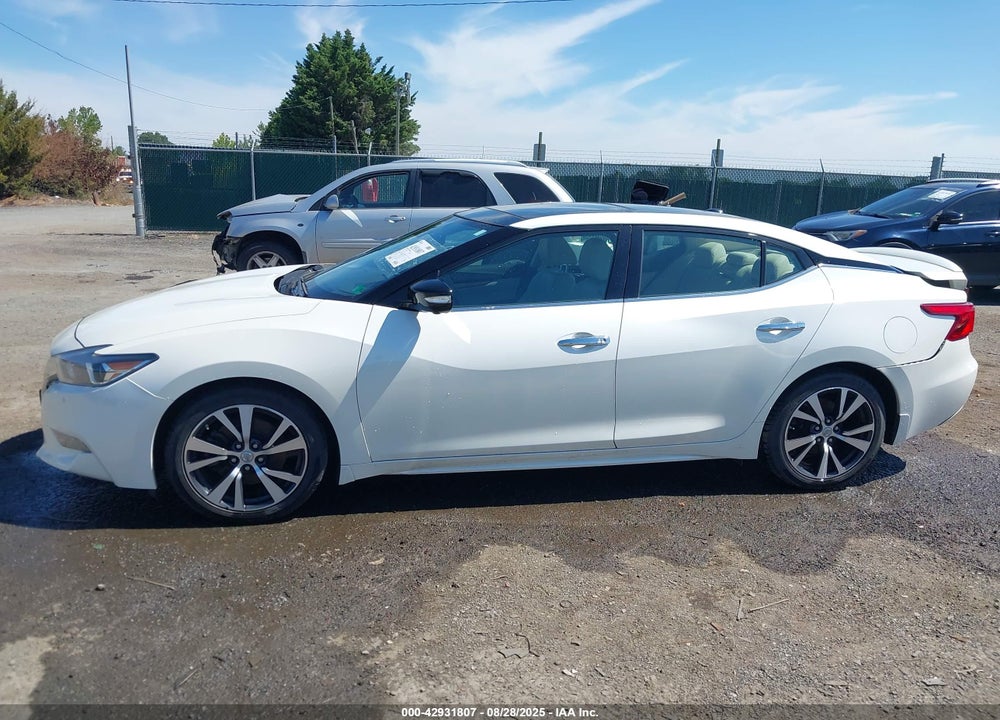 2016 NISSAN MAXIMA VIN: 1N4AA6AP5GC427642