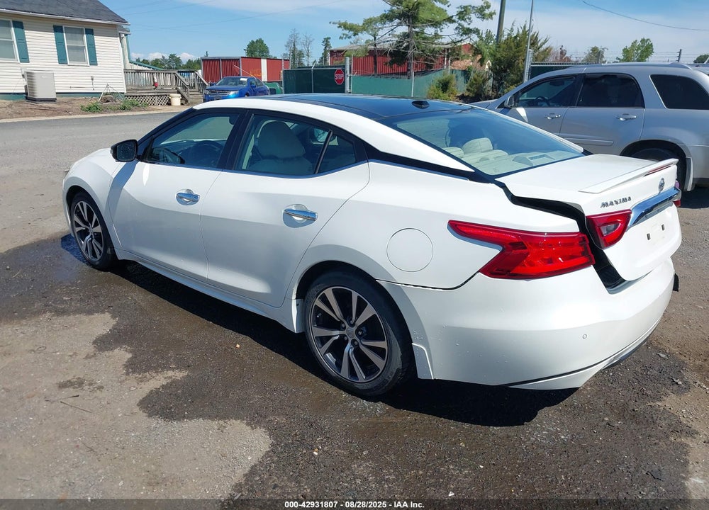 2016 NISSAN MAXIMA VIN: 1N4AA6AP5GC427642
