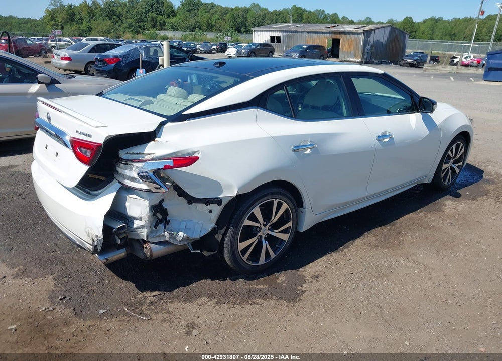 2016 NISSAN MAXIMA VIN: 1N4AA6AP5GC427642