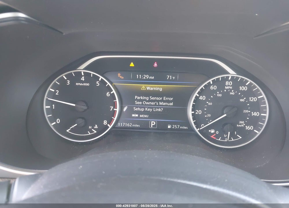 2016 NISSAN MAXIMA VIN: 1N4AA6AP5GC427642