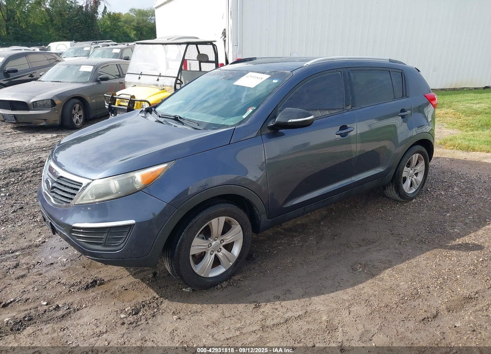 2011 KIA SPORTAGE VIN: KNDPB3A2XB7050487