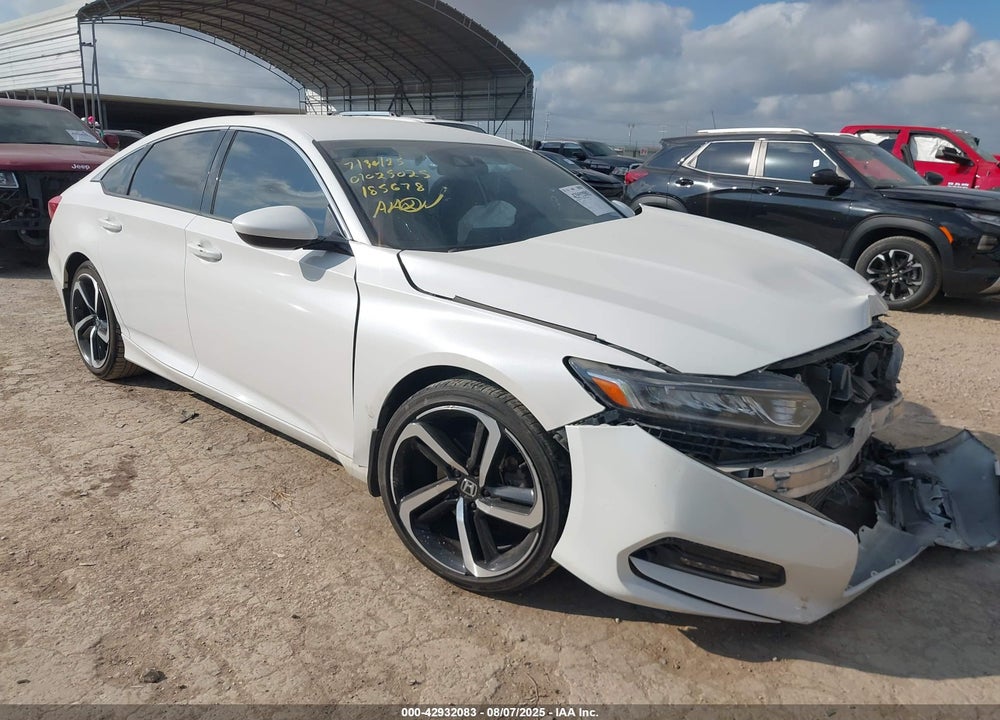 2018 HONDA ACCORD SPORT VIN: 1HGCV1F33JA185678