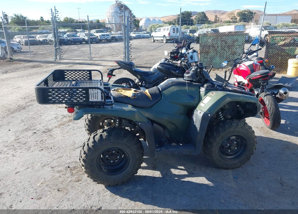 2020 HONDA TRX420 FM VIN: 1HFTE40D5L4600010