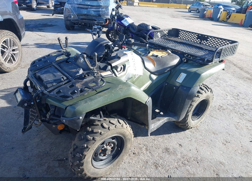 2020 HONDA TRX420 FM VIN: 1HFTE40D5L4600010