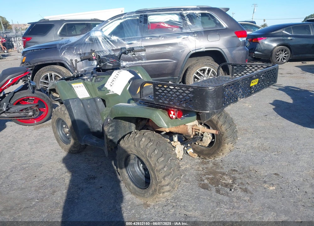 2020 HONDA TRX420 FM VIN: 1HFTE40D5L4600010