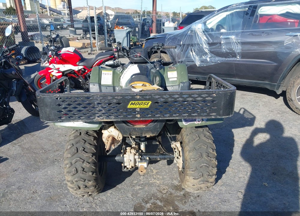 2020 HONDA TRX420 FM VIN: 1HFTE40D5L4600010