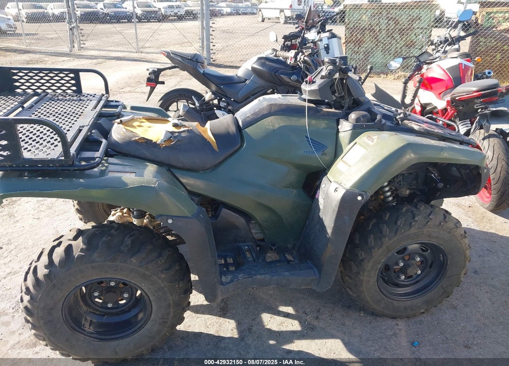 2020 HONDA TRX420 FM VIN: 1HFTE40D5L4600010