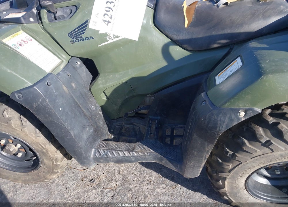 2020 HONDA TRX420 FM VIN: 1HFTE40D5L4600010