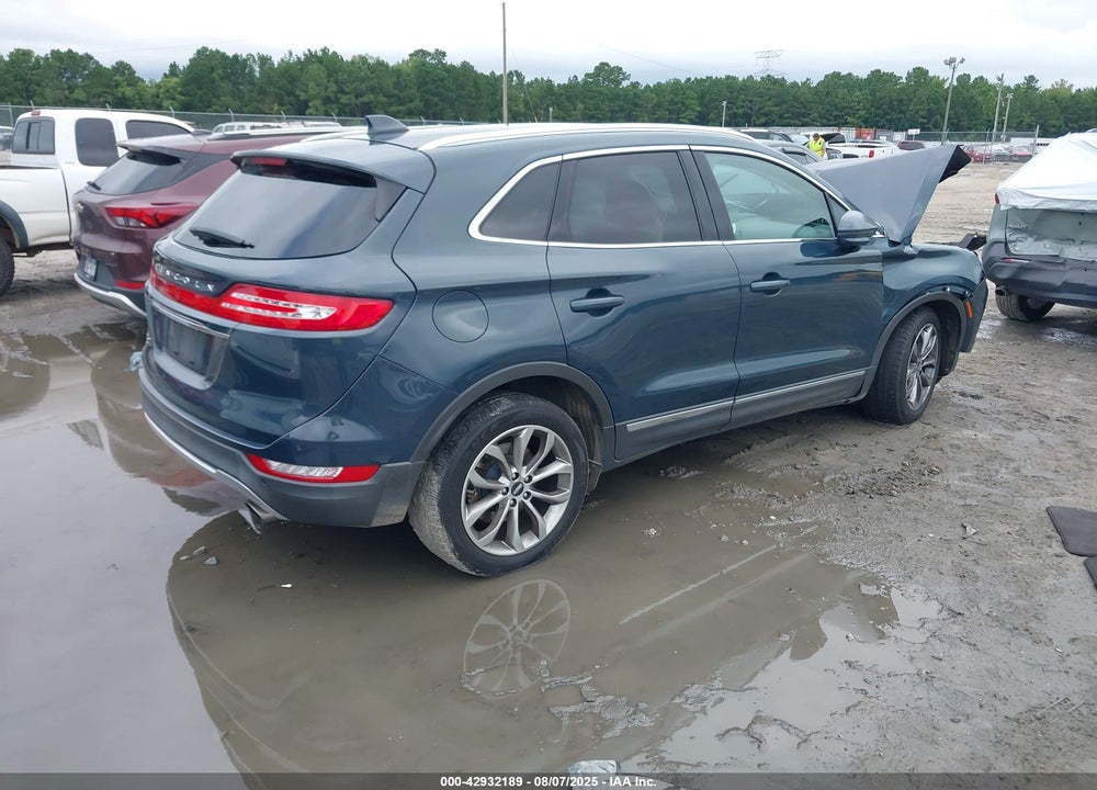 2019 LINCOLN MKC SELECT VIN: 5LMCJ2C92KUL09957
