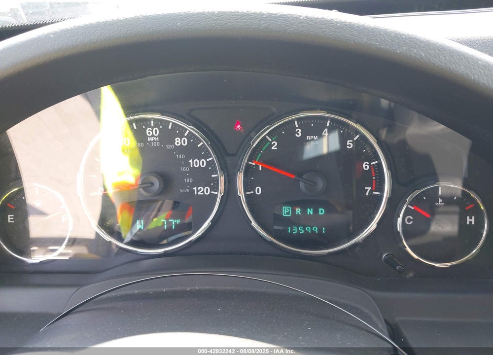 2012 JEEP LIBERTY VIN: 1C4PJMAK0CW147200