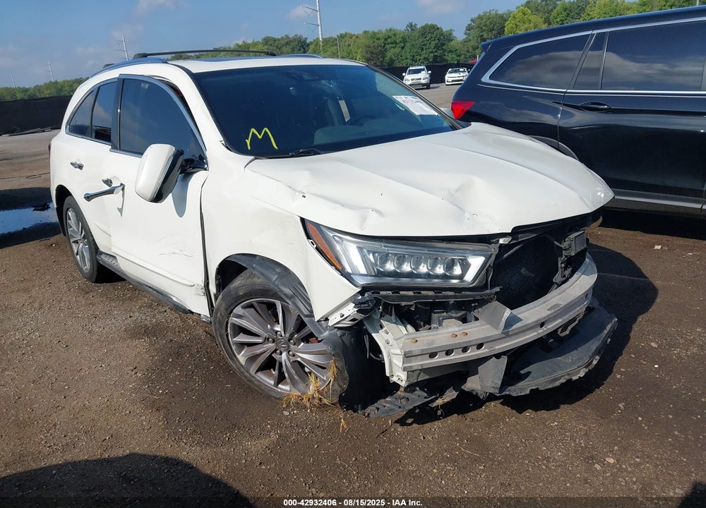 2017 ACURA MDX TECHNOLOGY PACKAGE VIN: 5FRYD4H57HB029442
