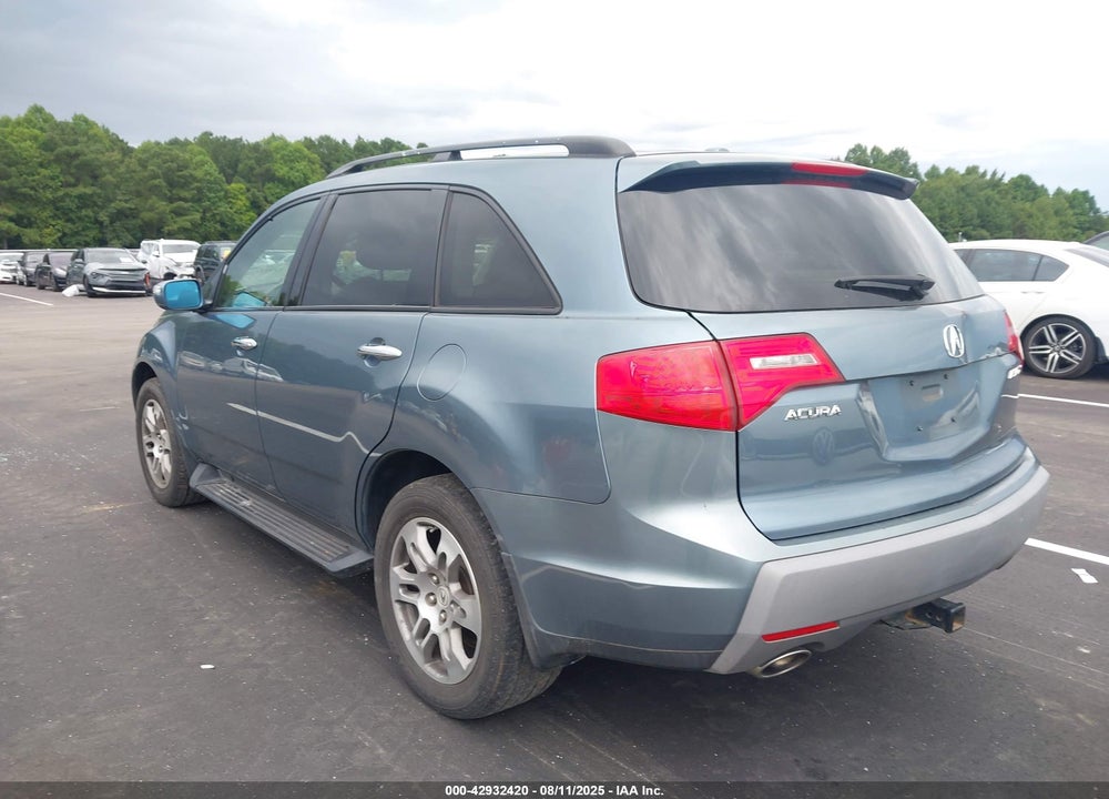 2007 ACURA MDX VIN: 2HNYD28287H531195