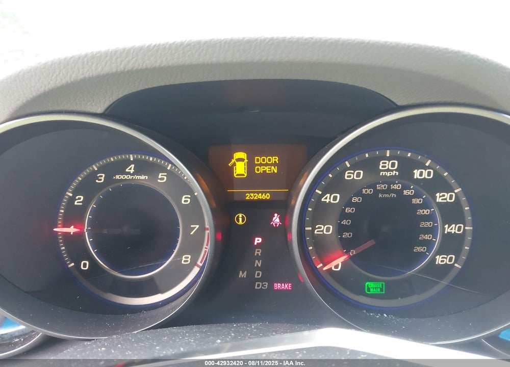 2007 ACURA MDX VIN: 2HNYD28287H531195