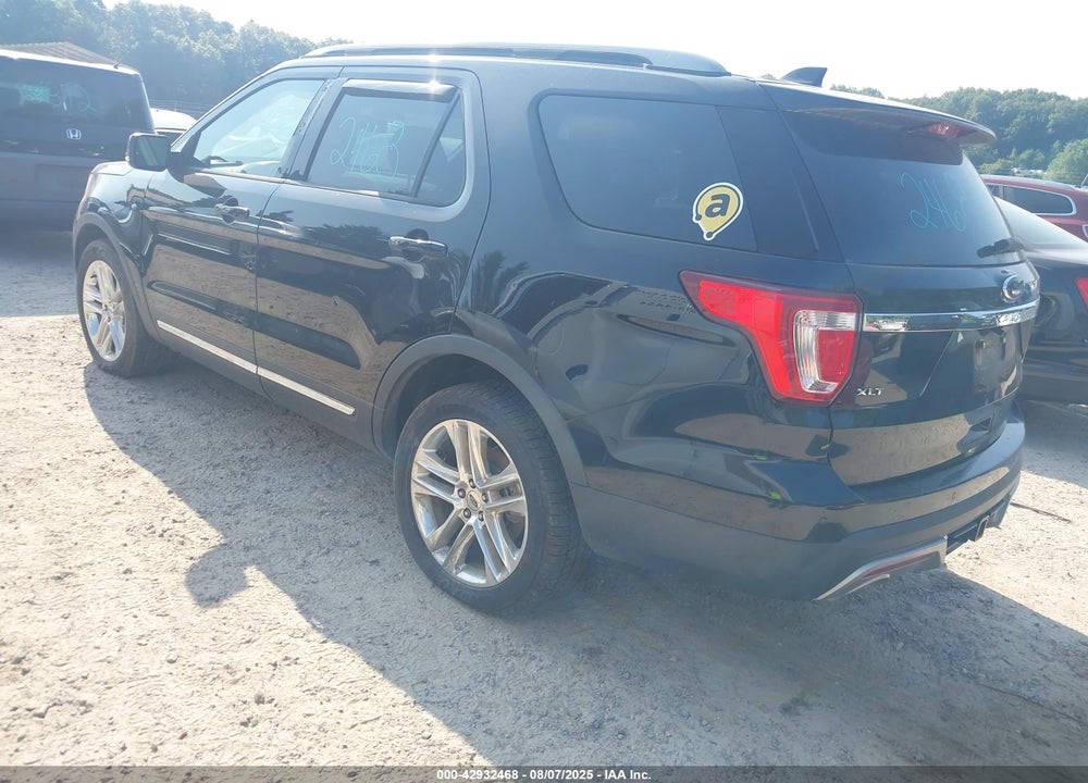 2017 FORD EXPLORER XLT VIN: 1FM5K8D83HGC19774