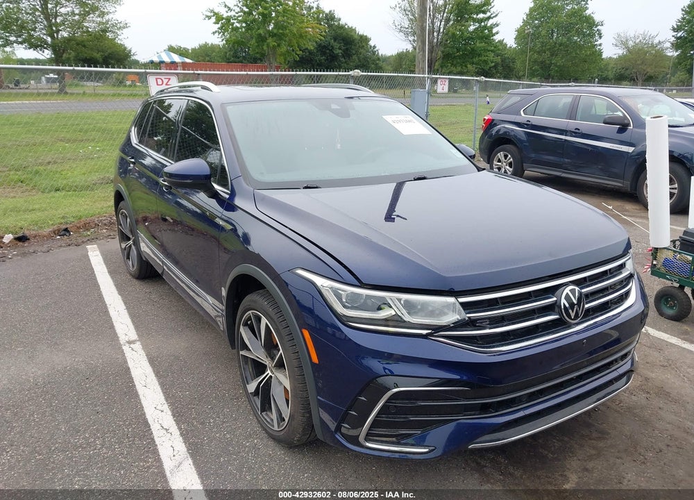2022 VOLKSWAGEN TIGUAN 2.0T SEL R-LINE VIN: 3VV4B7AX4NM149193