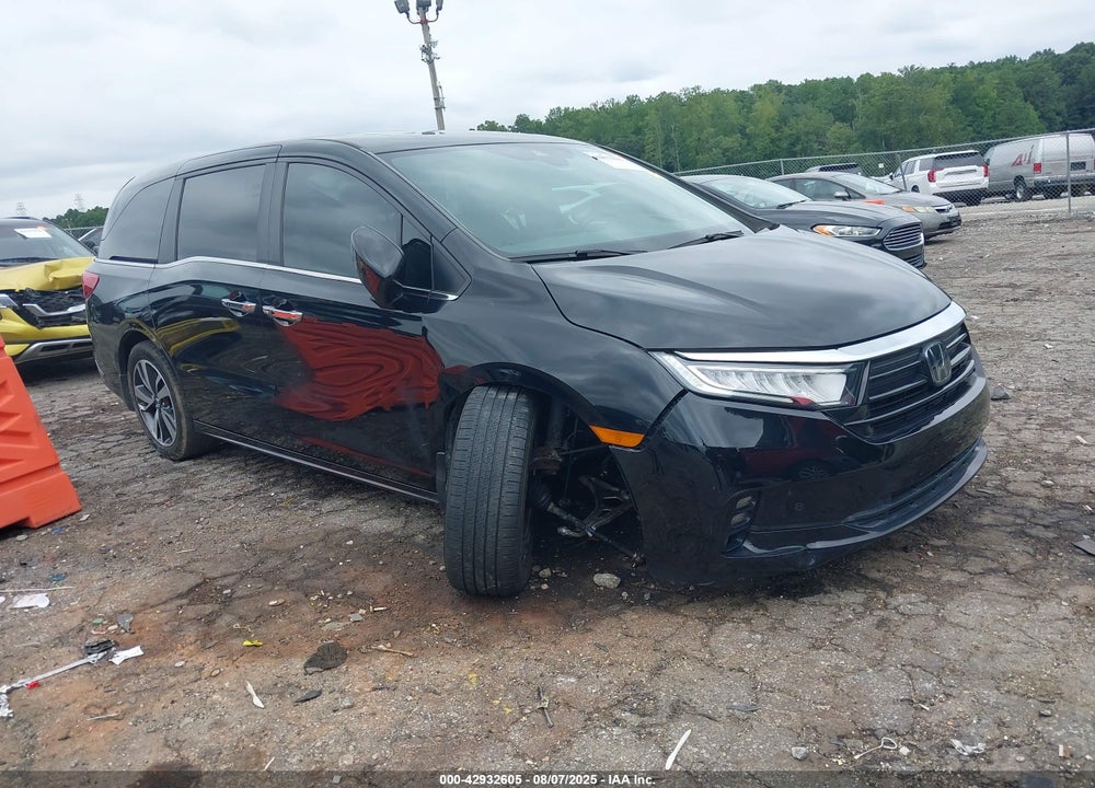2021 HONDA ODYSSEY TOURING VIN: 5FNRL6H82MB028272