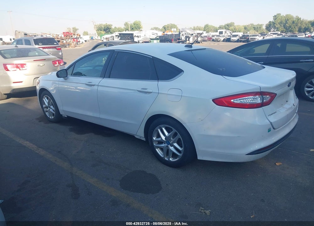 2013 FORD FUSION SE VIN: 3FA6P0HRXDR268624