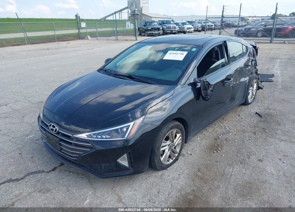 2019 HYUNDAI ELANTRA VIN: 5NPD84LF2KH429874