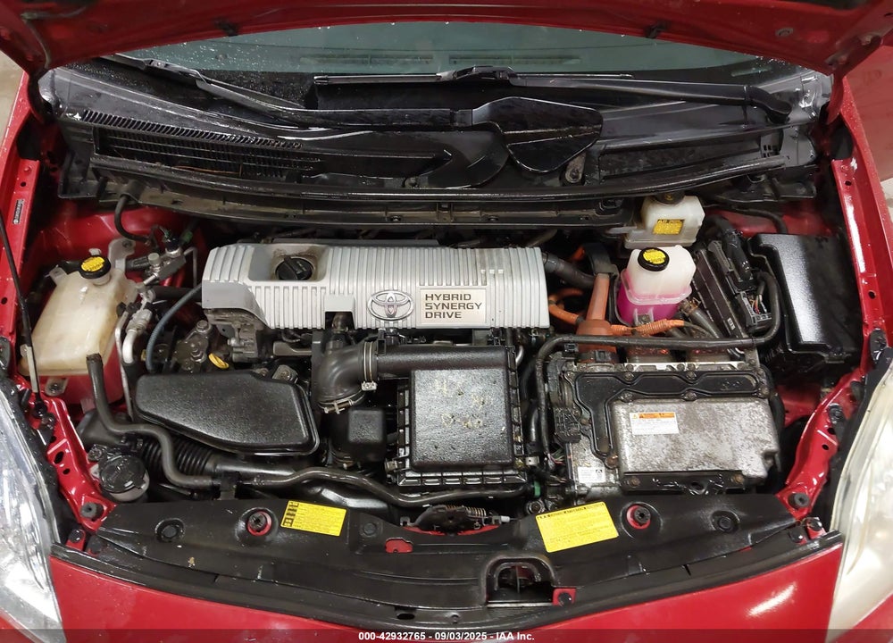 2011 TOYOTA PRIUS THREE VIN: JTDKN3DU2B1404830
