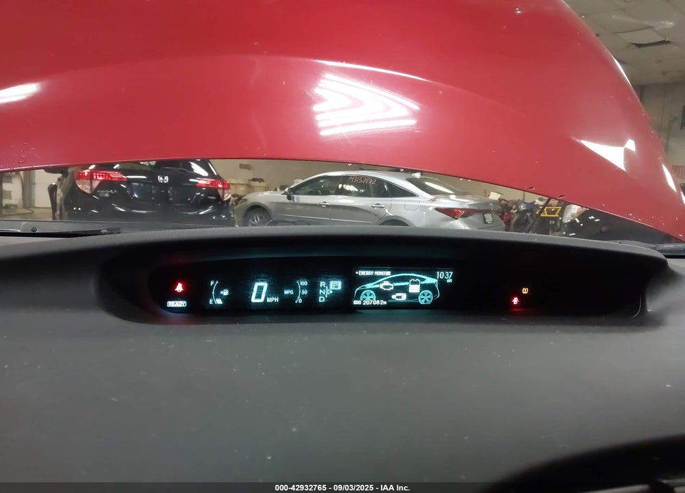 2011 TOYOTA PRIUS THREE VIN: JTDKN3DU2B1404830