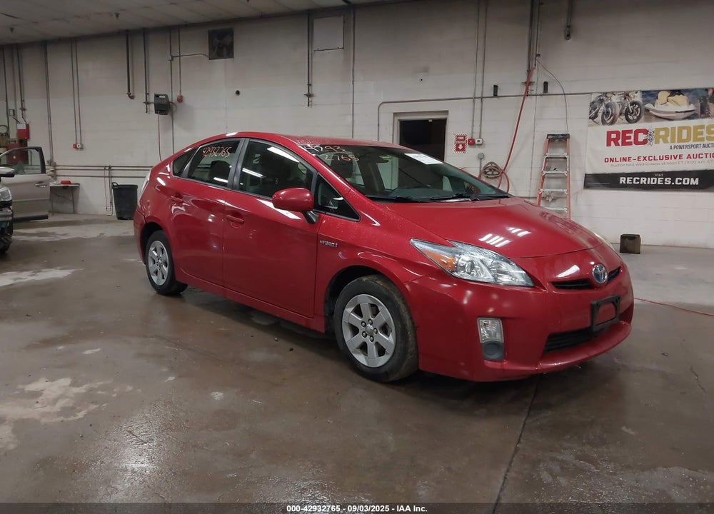 2011 TOYOTA PRIUS THREE VIN: JTDKN3DU2B1404830