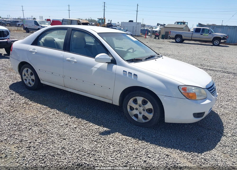 2008 KIA SPECTRA EX VIN: KNAFE121885492800