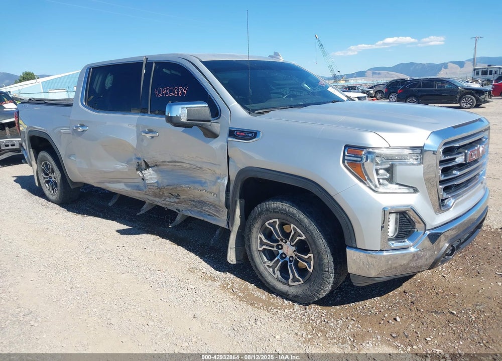 2020 GMC SIERRA 1500 4WD  SHORT BOX SLT/4WD  STANDARD BOX SLT VIN: 1GTU9DEL2LZ200217