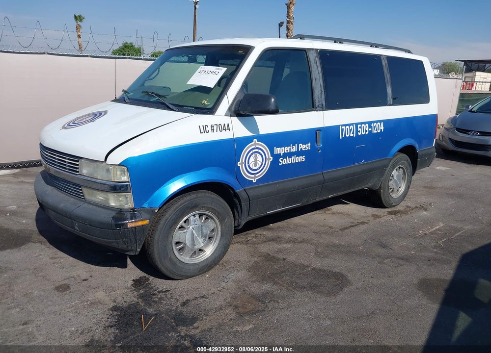2000 CHEVROLET ASTRO VIN: 1GNDM19W6YB157414
