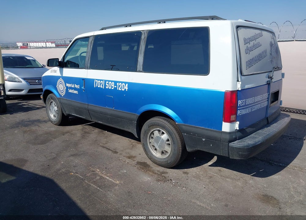 2000 CHEVROLET ASTRO VIN: 1GNDM19W6YB157414