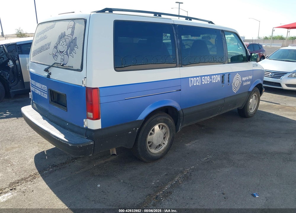 2000 CHEVROLET ASTRO VIN: 1GNDM19W6YB157414