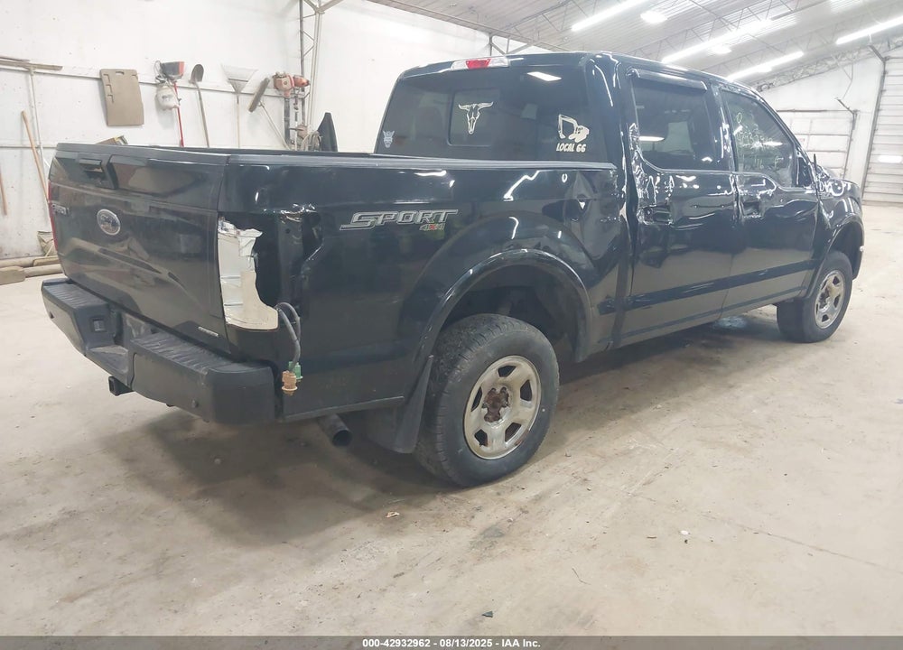 2016 FORD F-150 XLT VIN: 1FTEW1EF6GKF93109
